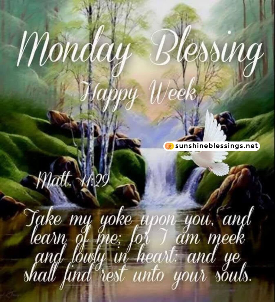 Blessings Embrace on Monday