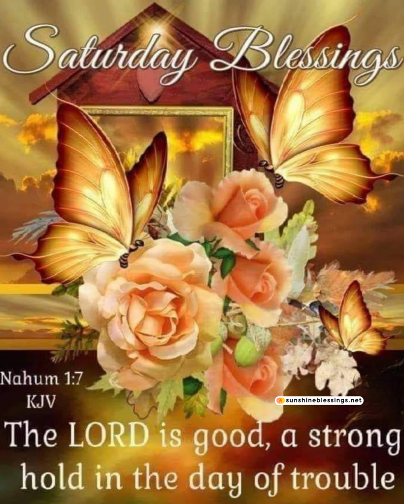 Embrace the Blessings of Saturday