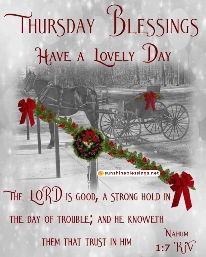 Good Morning and Blessings on Thursday