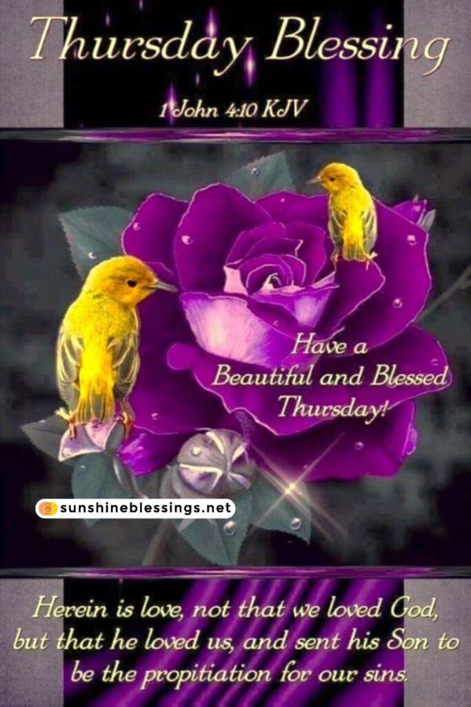 Happy Thursday Blessings Shared