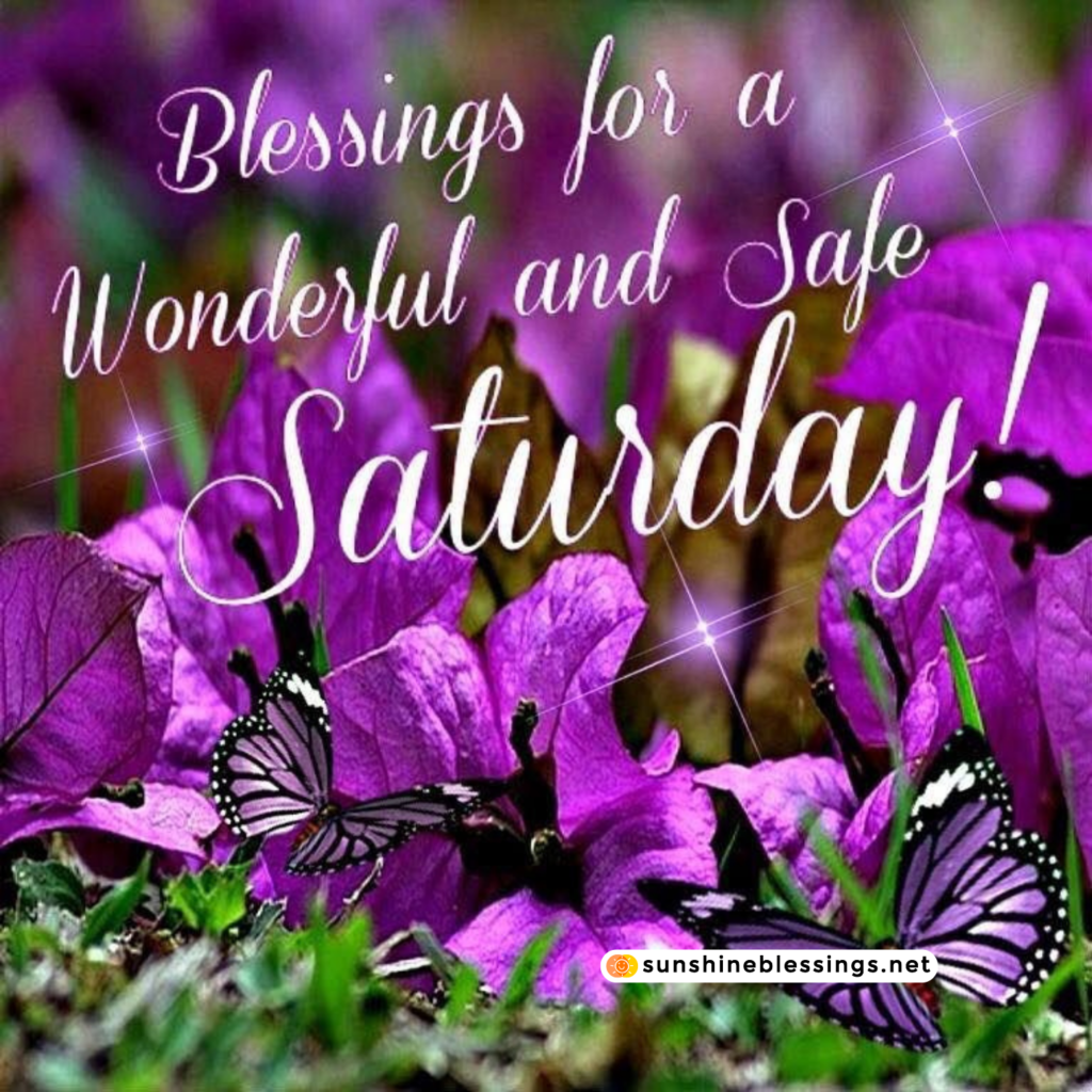 Joyful Saturday Blessings