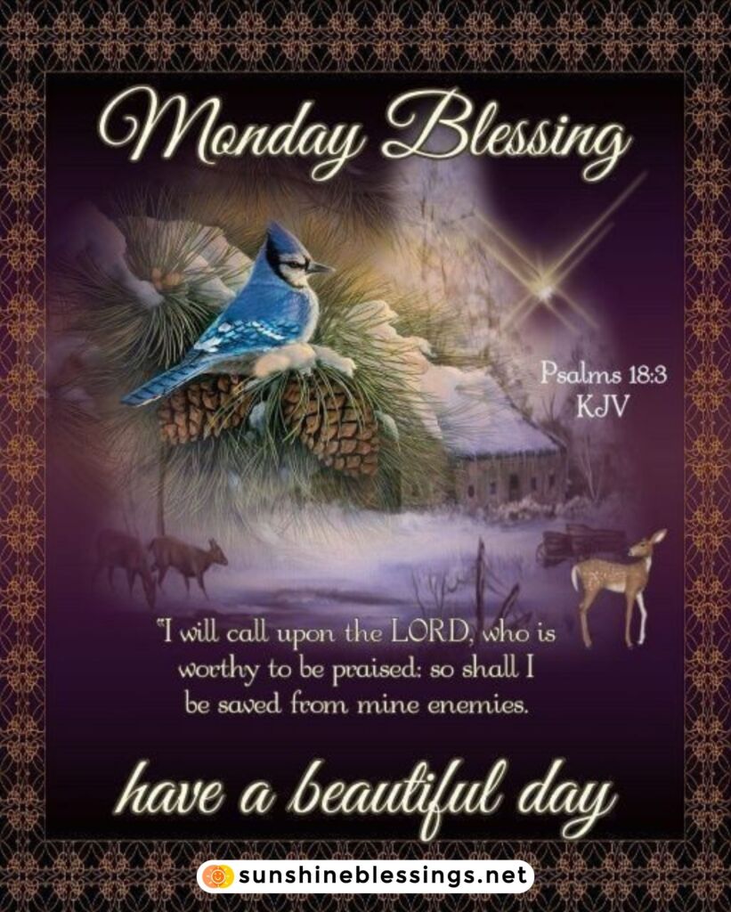 Monday Morning Blessings in Abundance