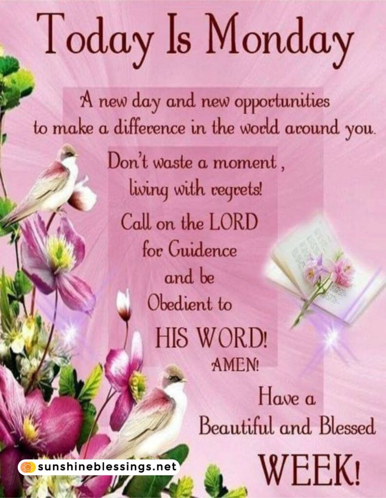 Monday's Blessings and Smiles