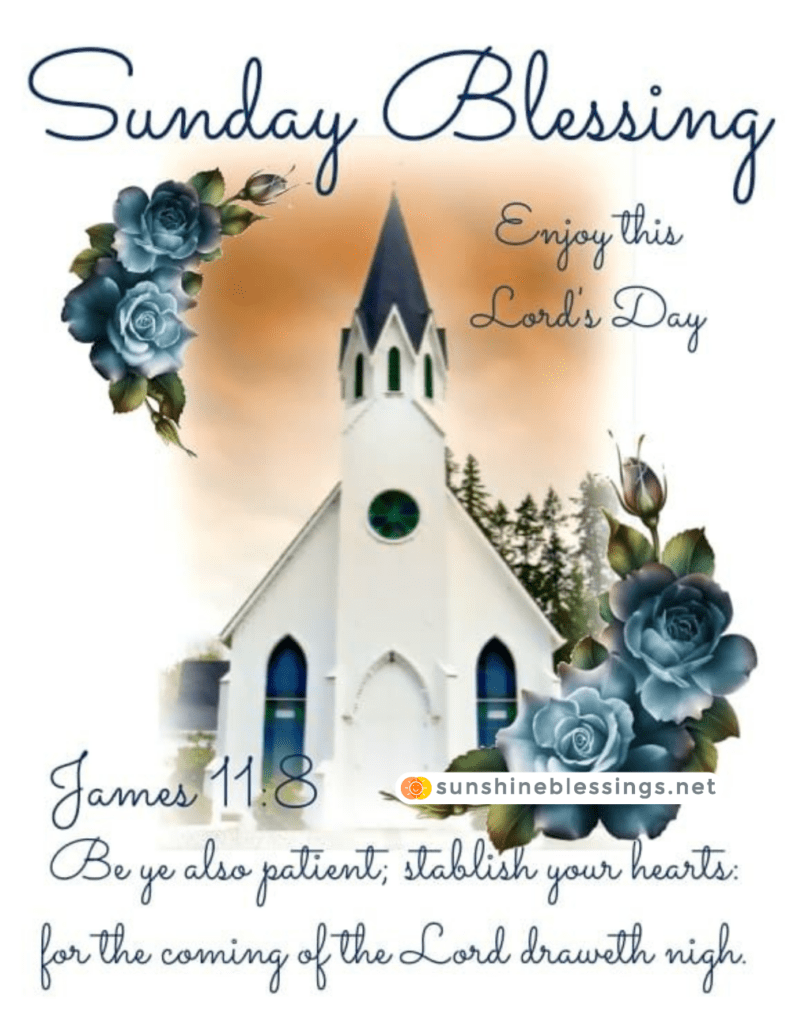 Sunday's Blessings Fill the Air