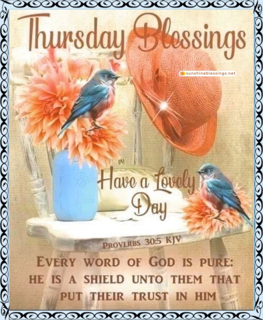 Thursday Morning Prayer and Blessings
