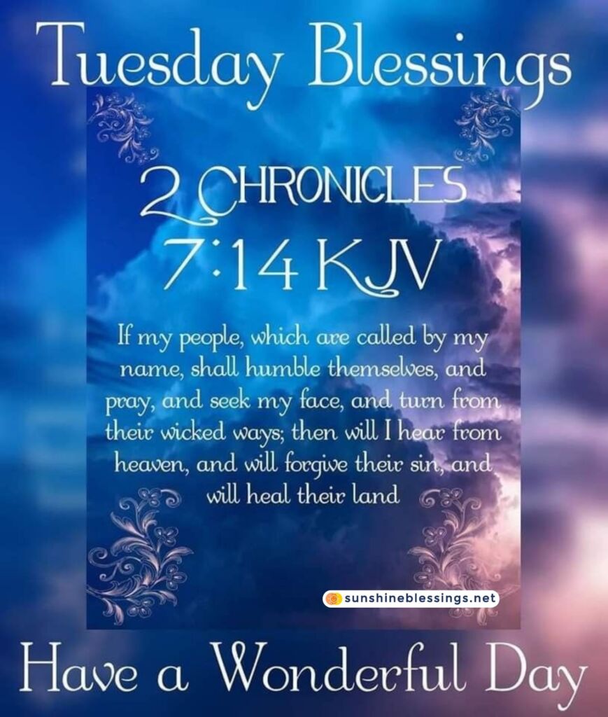 Uplifting Tuesday Blessings