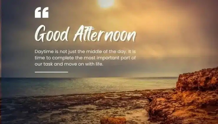 Happy Good Afternoon Quotes