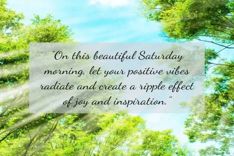 Inspiration Saturday Blessings