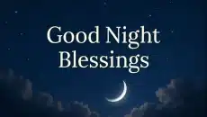 good night blessings