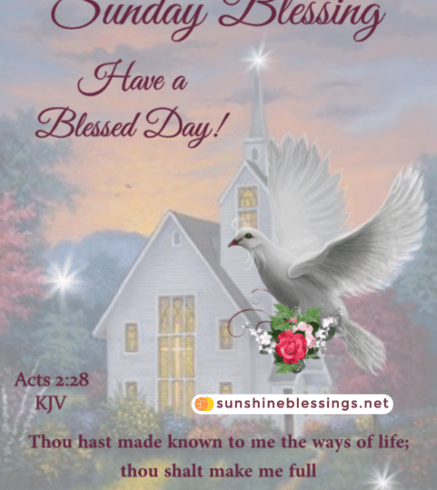 Blessings Abound On Sunday